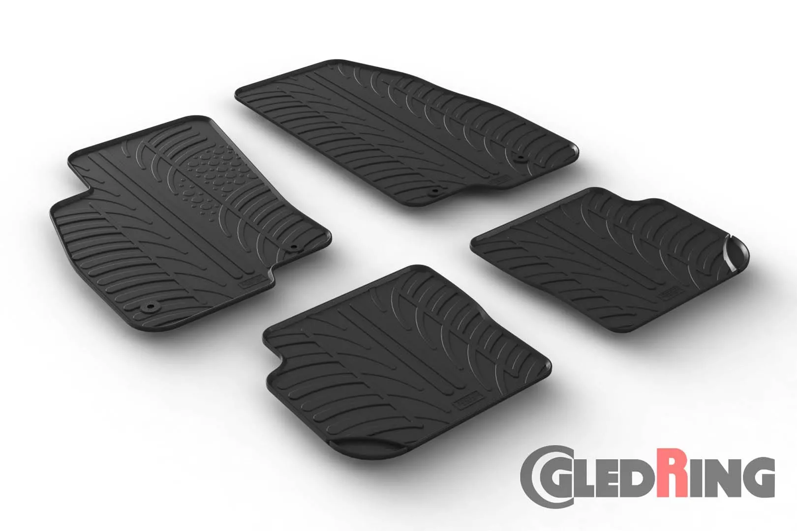 Резиновые коврики Gledring для Fiat Punto 2014-> (GR 0149)