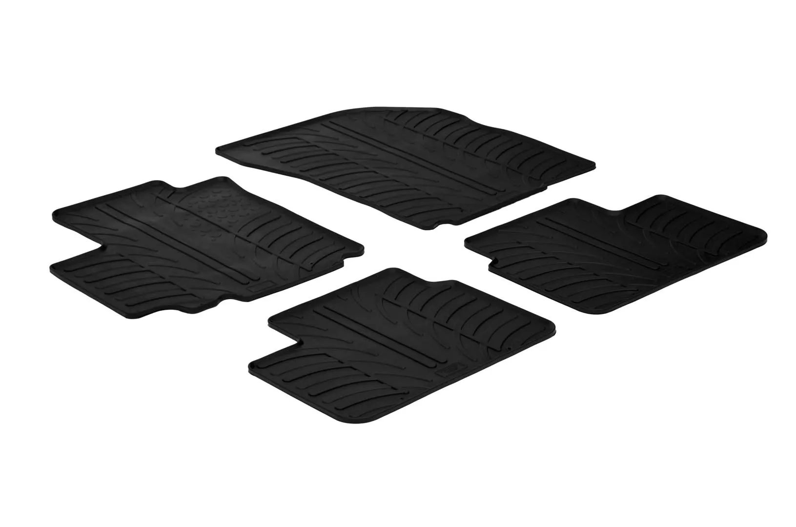 Резиновые коврики Gledring для Fiat Sedici / Suzuki SX4 (mkI) 2007-2014 (GR 0146)