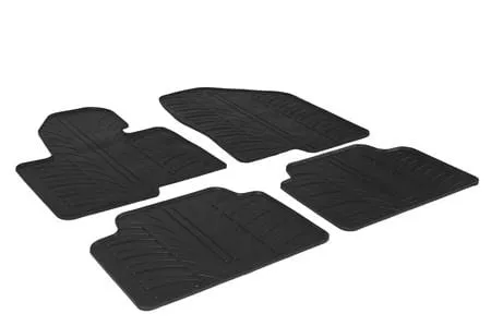 Резиновые коврики Gledring для Hyundai Santa Fe (mkIII) 2012-> (GR 0202)