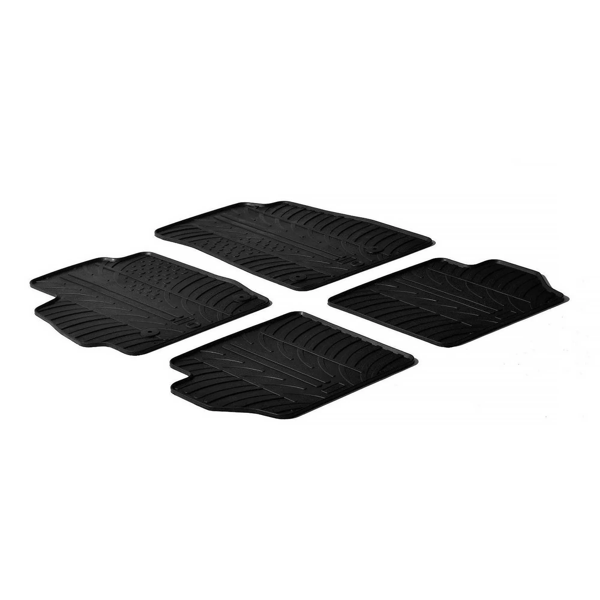 Резиновые коврики Gledring для Mazda 2 (mkIII) 2007-2014 (GR 0210)