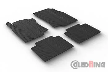 Резиновые коврики Gledring для Nissan X-Trail (mkIII) 2014-> (GR 0297)
