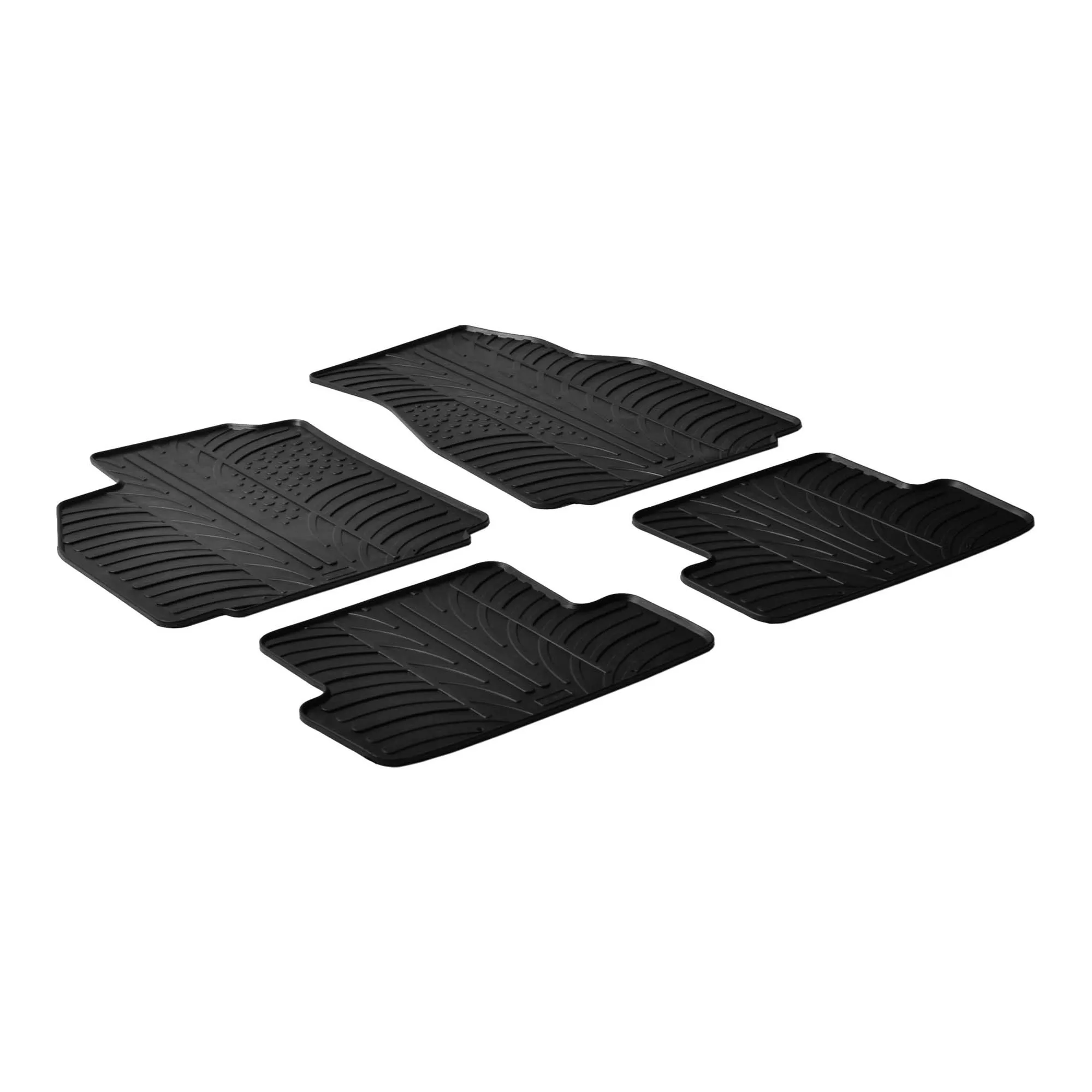 Резиновые коврики Gledring для Renault Megane (mkII) 2002-2008 (GR 0042)