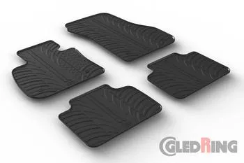 Резиновые коврики в багажник Gledring для BMW 2-series Active Tourer (F45) 2014-> (trunk) (GR 1206)
