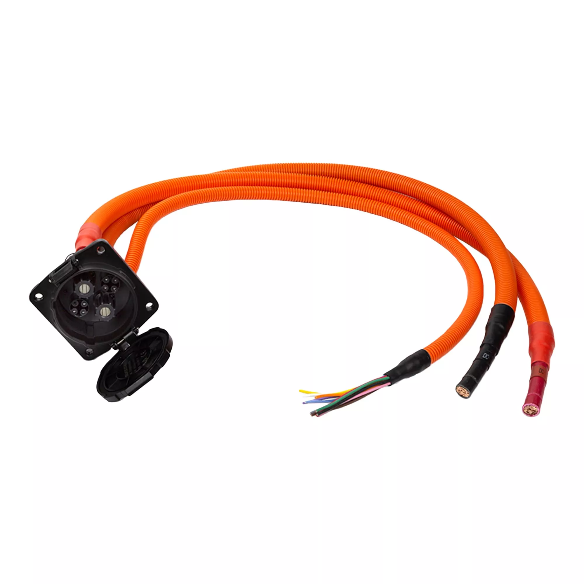 Розетка Duosida для электромобиля CHAdeMO, 200A, 3-фазный, 1м (EV200351) Розетка Duosida для электромобиля CHAdeMO, 200A, 3-фазный, 1м (EV200351)