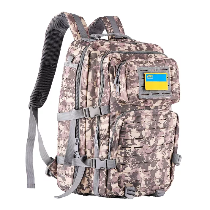 Рюкзак тактический 2Е Tactical 36л светлый камуфляж (2E-MILTACTBKP-Y36L-ACU) Рюкзак тактический 2Е Tactical 36л светлый камуфляж (2E-MILTACTBKP-Y36L-ACU)
