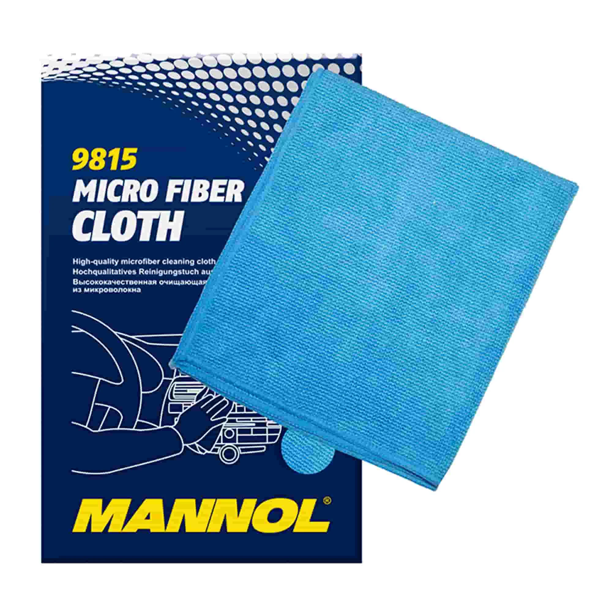 Салфетка из микрофибры MANNOL Micro Fiber Cloth 33х36см (9815)