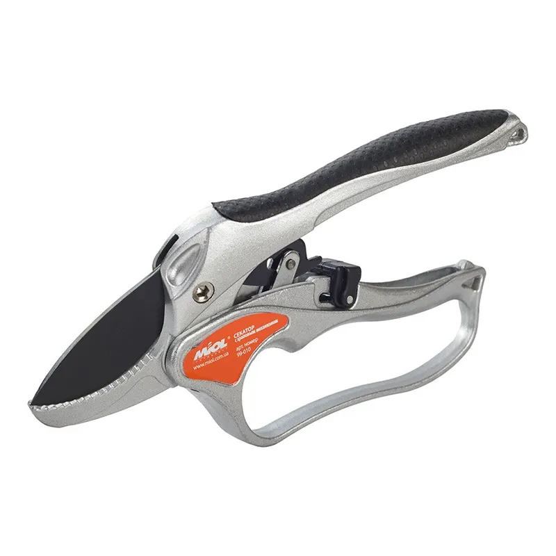 Секатор с храповым механизмом MIOL 200 мм (99-010)