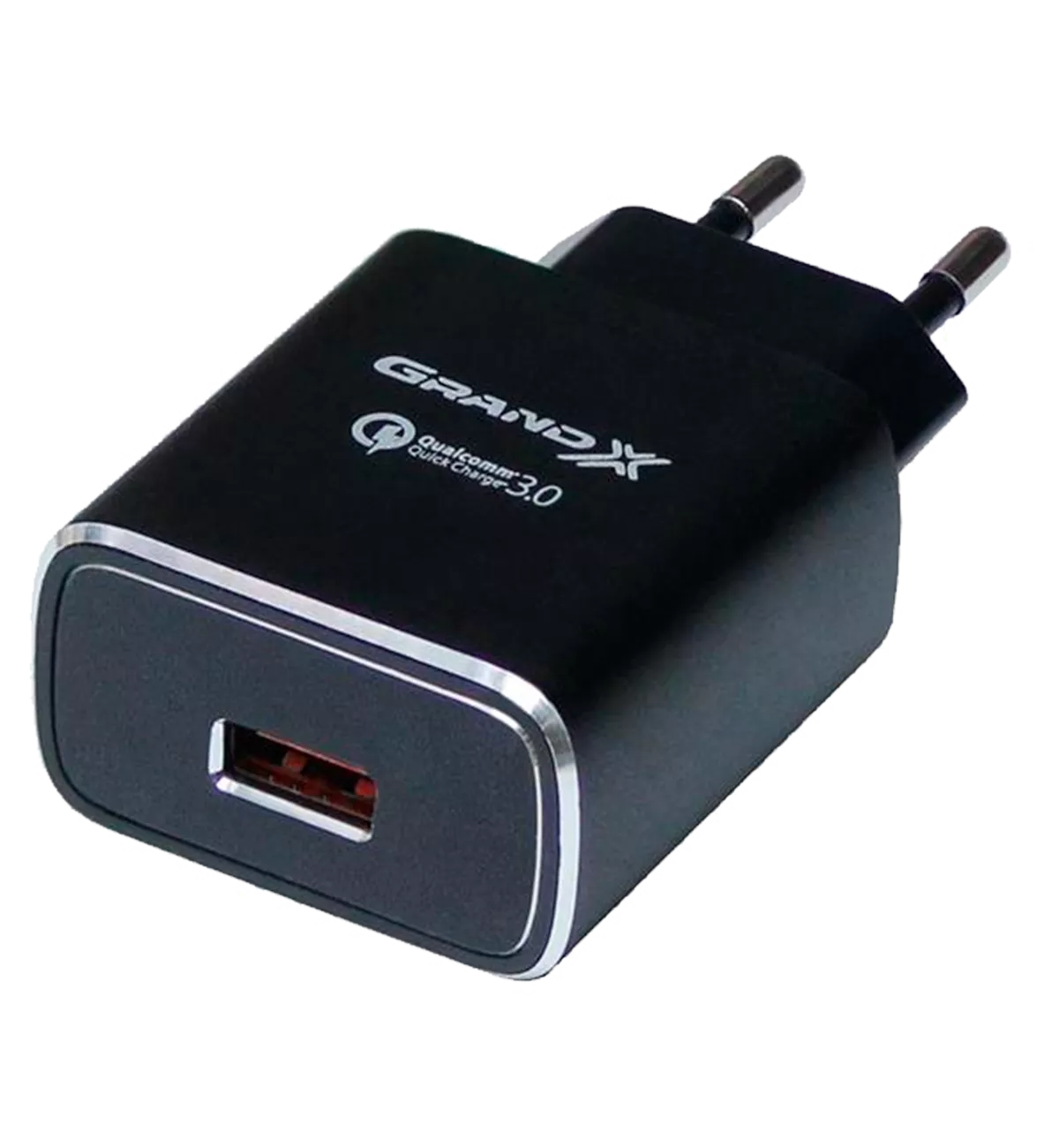 Сетевое зарядное устройство Grand-X QС3.0 (3xUSB 1.5A/2A/3A) Black (CH-750B) Сетевое зарядное устройство Grand-X QС3.0 (3xUSB 1.5A/2A/3A) Black (CH-750B)