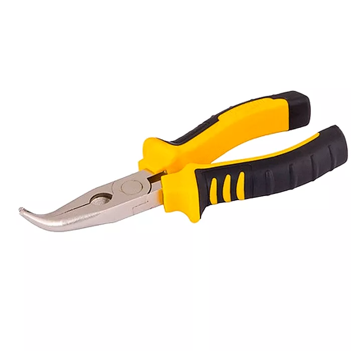 Щипцы гнутые MASTER TOOL 160 мм, С55, HRC 45~50 (23-3160) Щипцы гнутые MASTER TOOL 160 мм, С55, HRC 45~50 (23-3160)