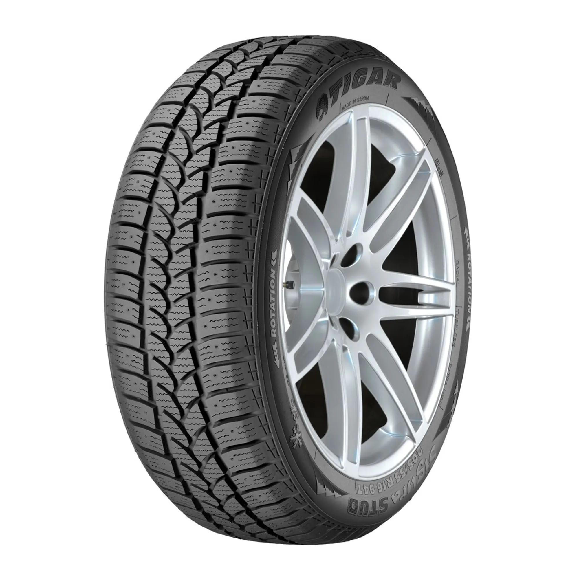 Шина 175/70R14 84T Sigura Stud п\шип