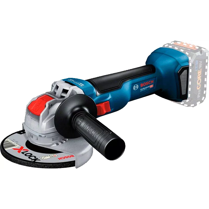 Шліфмашина кутова Bosch GWX 18V-15 SC, 18В, 3400-11000об/хв Solo (без АКБ та ЗУ) (0.601.9H6.100) Шліфмашина кутова Bosch GWX 18V-15 SC, 18В, 3400-11000об/хв Solo (без АКБ та ЗУ) (0.601.9H6.100)