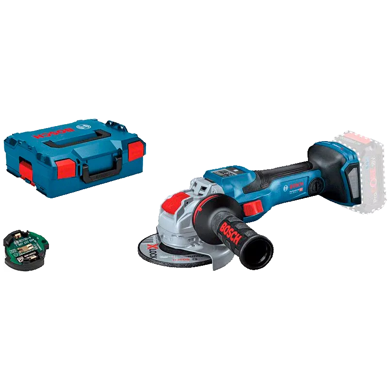 Шлифмашина угловая Bosch GWX 18V-15 SC, 18В, 3400-11000об/мин, Solo (без АКБ и ЗУ)(0.601.9H6.500) Шлифмашина угловая Bosch GWX 18V-15 SC, 18В, 3400-11000об/мин, Solo (без АКБ и ЗУ)(0.601.9H6.500)