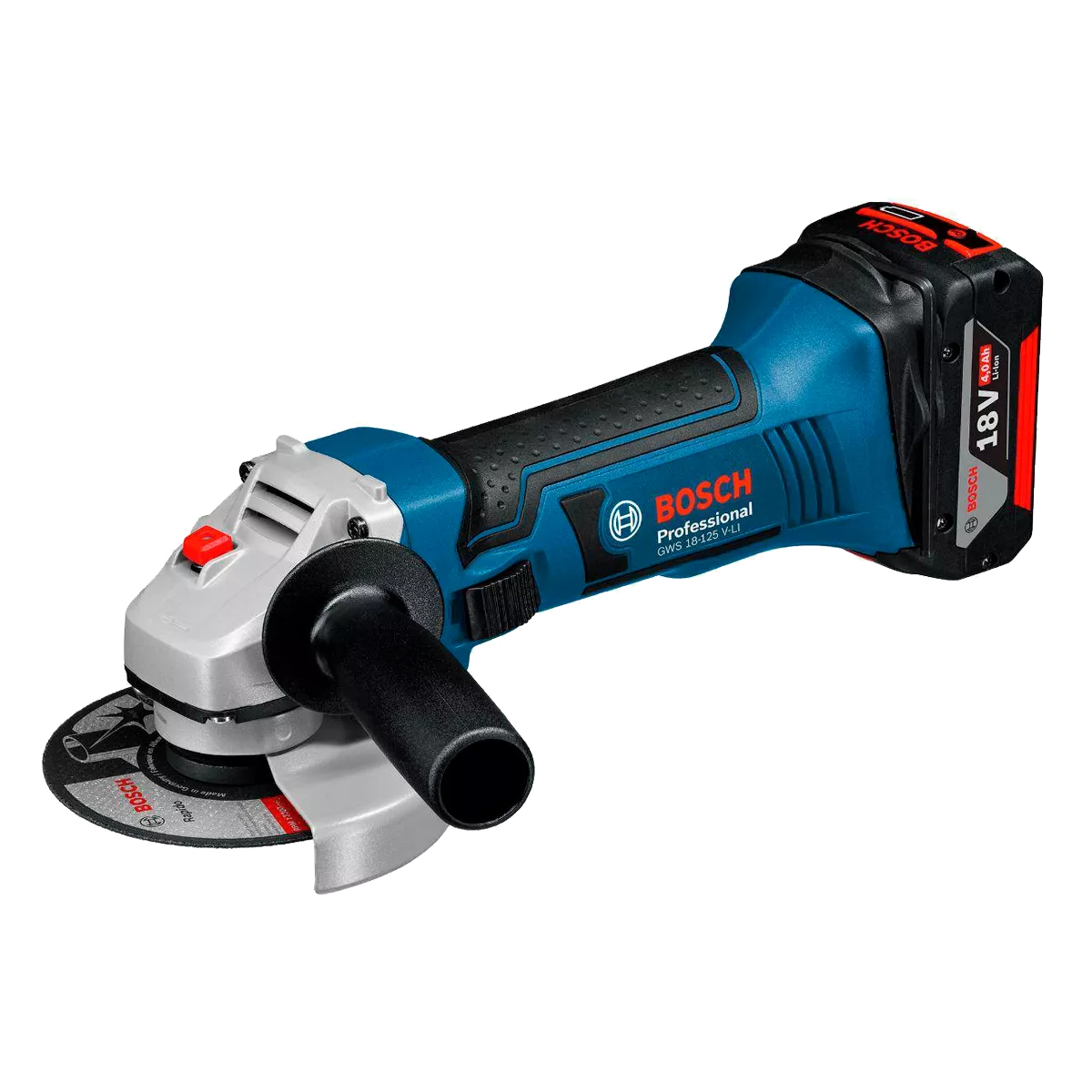 Шліфувальна машина BOSCH GWS 18-125 (0.615.990.L6G) Шліфувальна машина BOSCH GWS 18-125 (0.615.990.L6G)