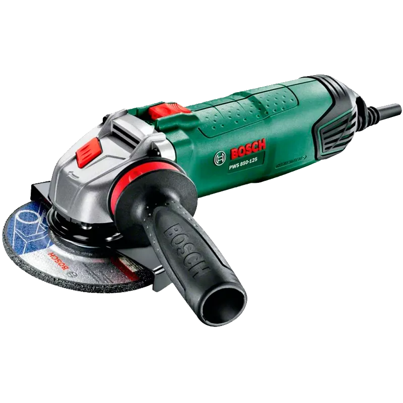 Шлифовальная машина угловая BOSCH PWS 850-125 (0.603.3A2.721) Шлифовальная машина угловая BOSCH PWS 850-125 (0.603.3A2.721)