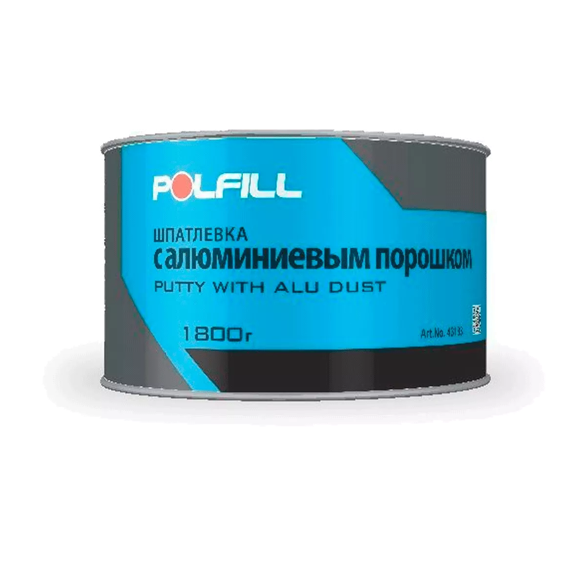 Шпаклівка Polfill з алюмінієвим порошком 1 кг (431321)