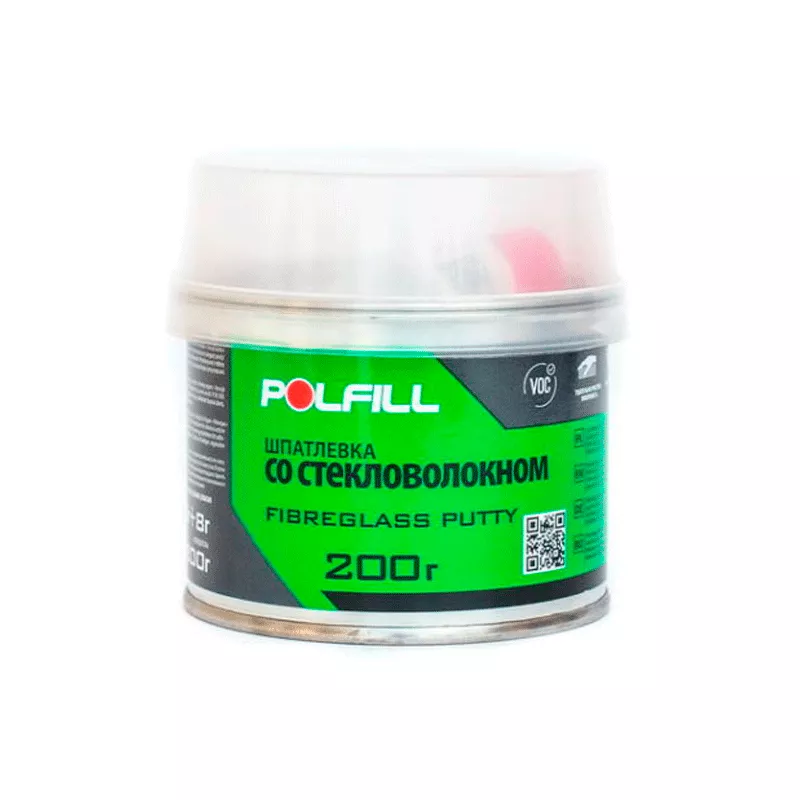 Шпатлевка Polfill со стекловолокном 0,2 кг (431130) Шпатлевка Polfill со стекловолокном 0,2 кг (431130)