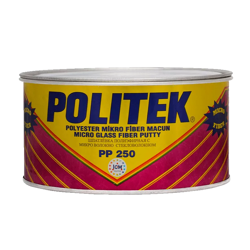 Шпатлевка полиэфирная POLITEK MICRO FIBER PP250 0.5 кг (94818)(246476)
