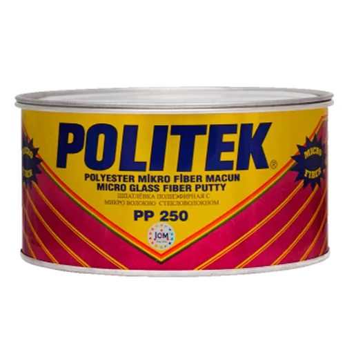 Шпатлевка полиэфирная POLITEK MICRO FIBER PP250 1кг (94819)(246483)