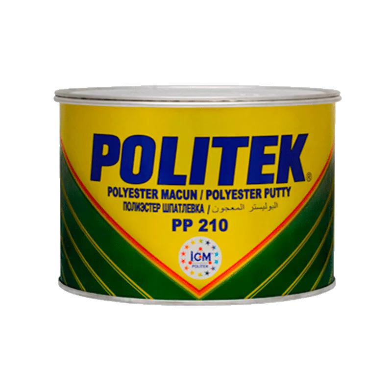 Шпатлевка полиэфирная POLITEK PP210 желтая 0.5 кг (94497)(245899) Шпатлевка полиэфирная POLITEK PP210 желтая 0.5 кг (94497)(245899)