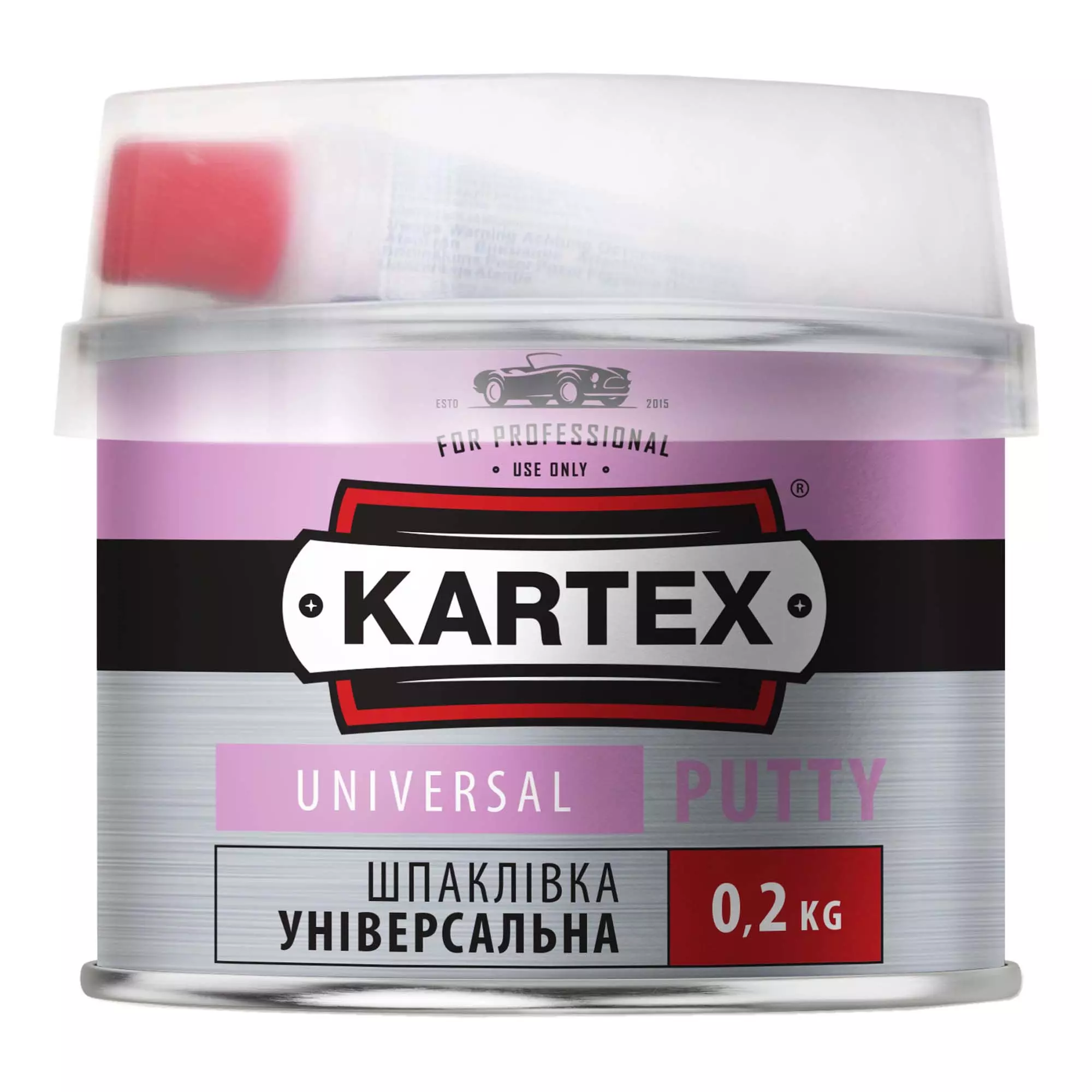 Шпаклівка універсальна KARTEX 0,2 кг (11000/880132)