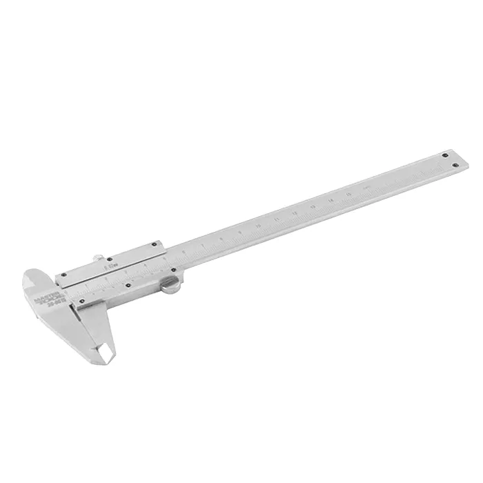 Штангенциркуль механический MASTER TOOL 150 мм шаг 0,02 в ПВХ чехле (30-0615) Штангенциркуль механический MASTER TOOL 150 мм шаг 0,02 в ПВХ чехле (30-0615)