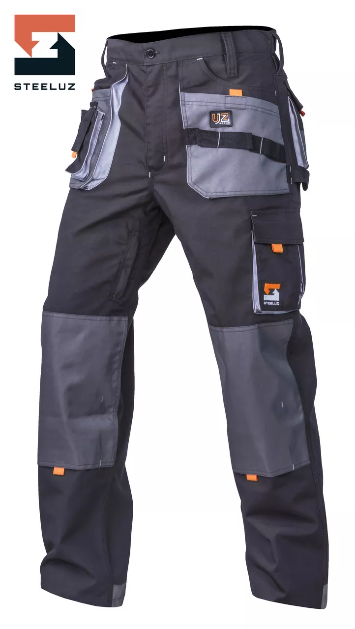 Штани "STEELUZ" сірі, розмір XXL (60-62), зріст 170-176 Штани "STEELUZ" сірі, розмір XXL (60-62), зріст 170-176
