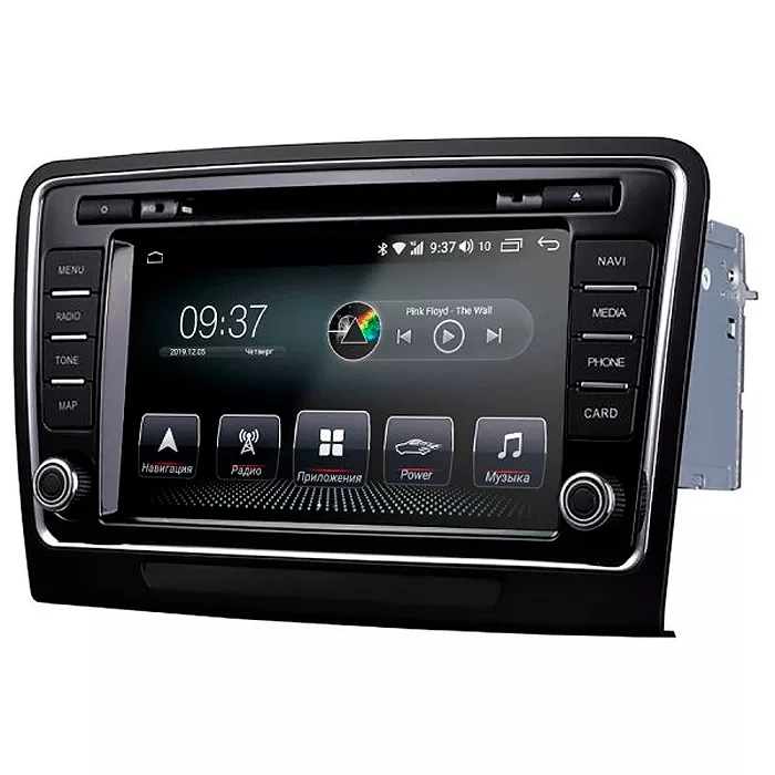 Штатная автомагнитола Barracuda для Skoda Superb 2 B6 2008-2015 (0123-138)