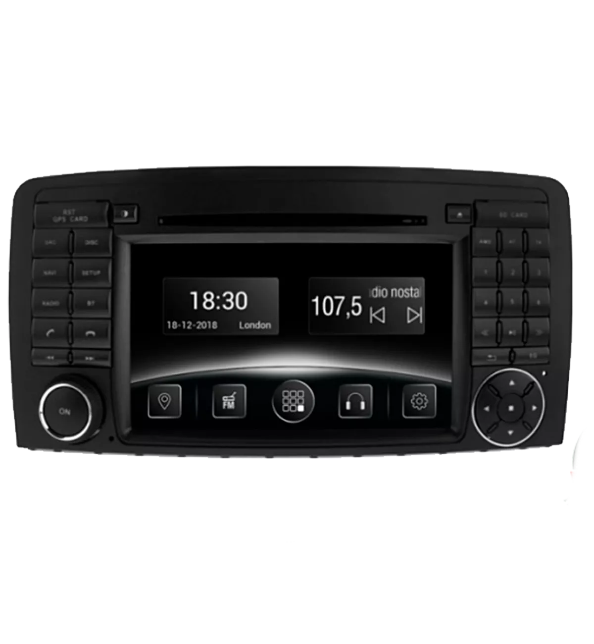 Gazer CM5007-W251 Мультимедійна автомобільна система для Mercedes R (W251), 2005-2013 Gazer CM5007-W251 Мультимедійна автомобільна система для Mercedes R (W251), 2005-2013