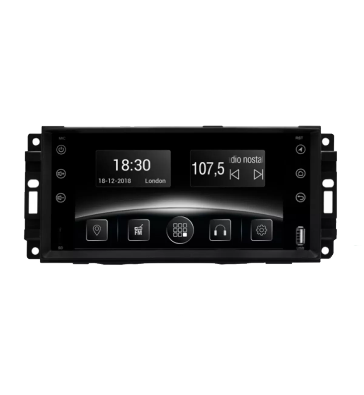 Gazer CM5007-XK Мультимедийная автомобильная система для Jeep Commander (XK) 2007-2012