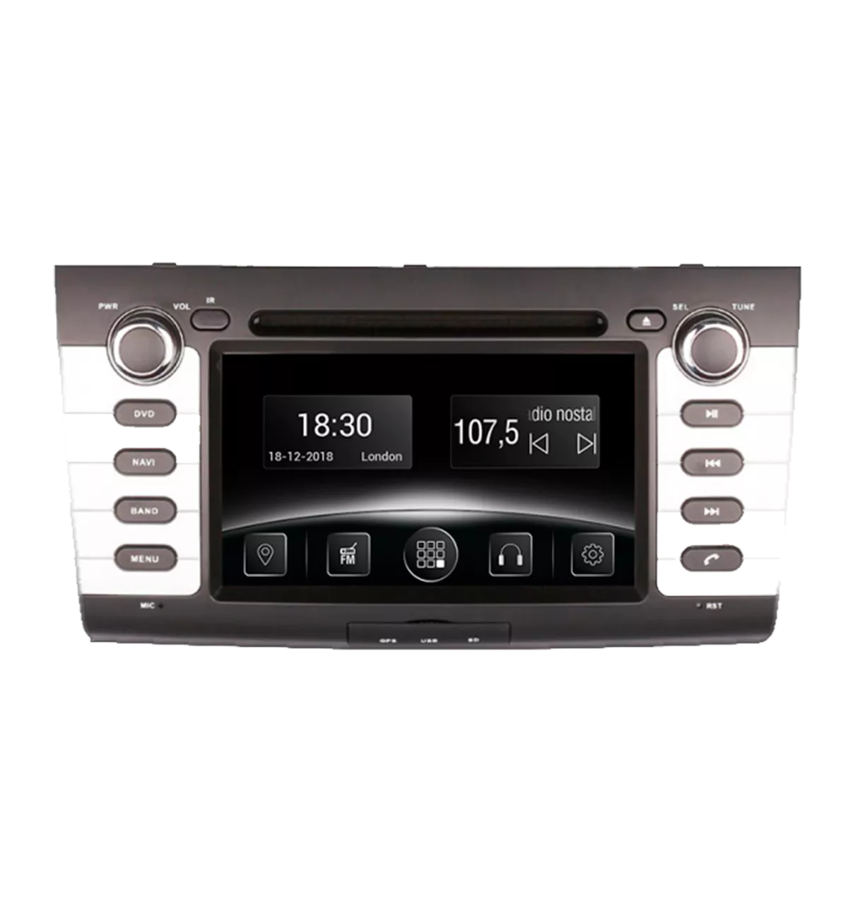 Gazer CM5007-ZD Мультимедийная автомобильная система для Suzuki Swift (ZD) 2004-2010 Gazer CM5007-ZD Мультимедийная автомобильная система для Suzuki Swift (ZD) 2004-2010