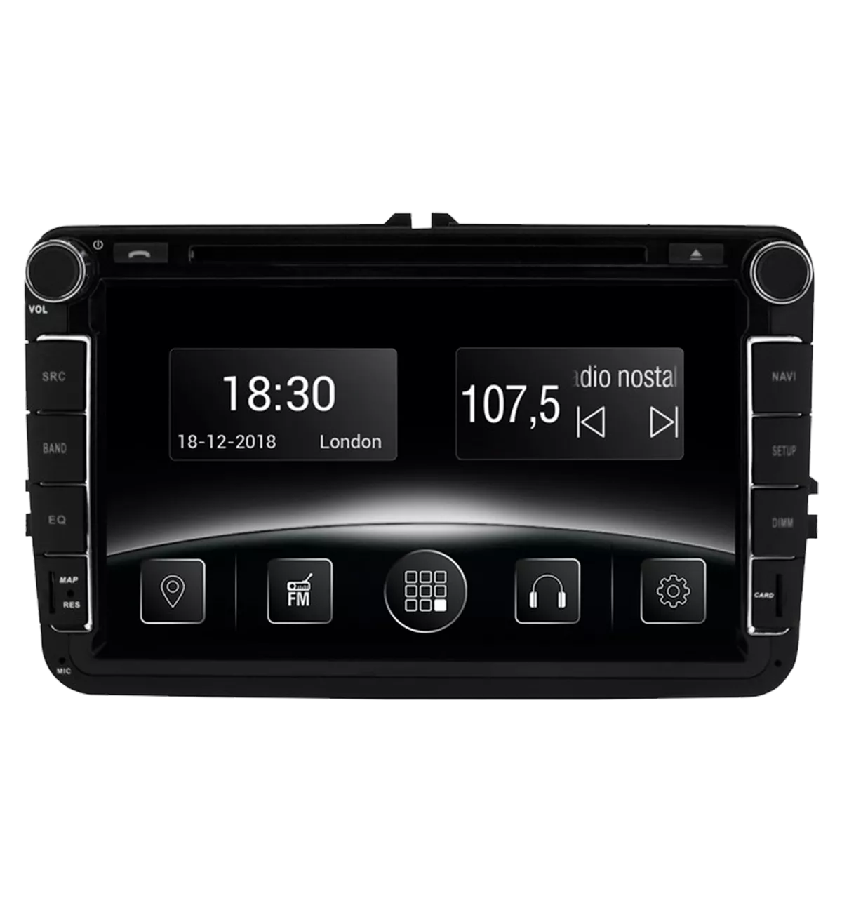 Gazer CM5008-162 Мультимедійна автомобільна система для Volkswagen Jetta (162) 2013-2016 Gazer CM5008-162 Мультимедійна автомобільна система для Volkswagen Jetta (162) 2013-2016