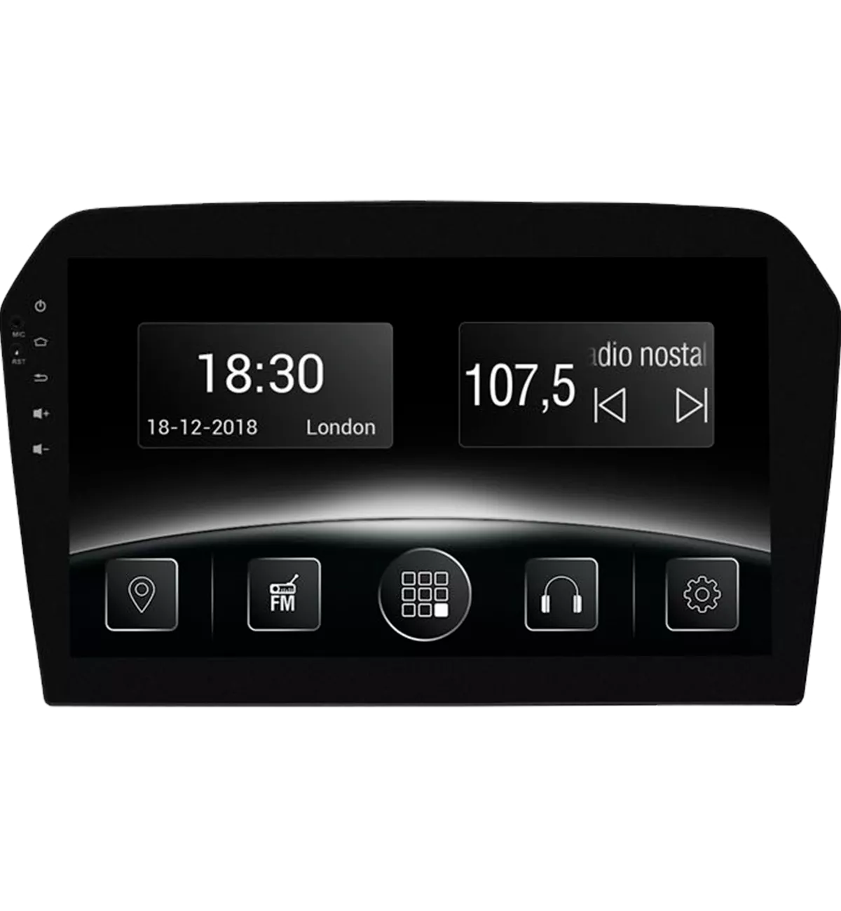 Gazer CM5510-162 Мультимедійна автомобільна система для Volkswagen Jetta (162) 2013-2016 Gazer CM5510-162 Мультимедійна автомобільна система для Volkswagen Jetta (162) 2013-2016