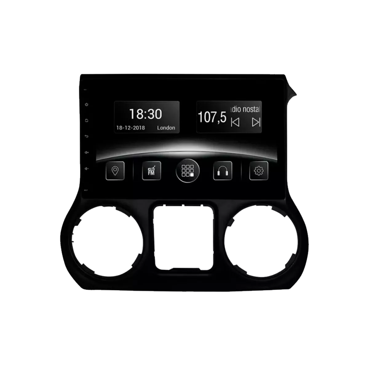 Gazer CM5510-JK Мультимедийная автомобильная система для Jeep Wrangler (JK) 2011-2014 Gazer CM5510-JK Мультимедийная автомобильная система для Jeep Wrangler (JK) 2011-2014