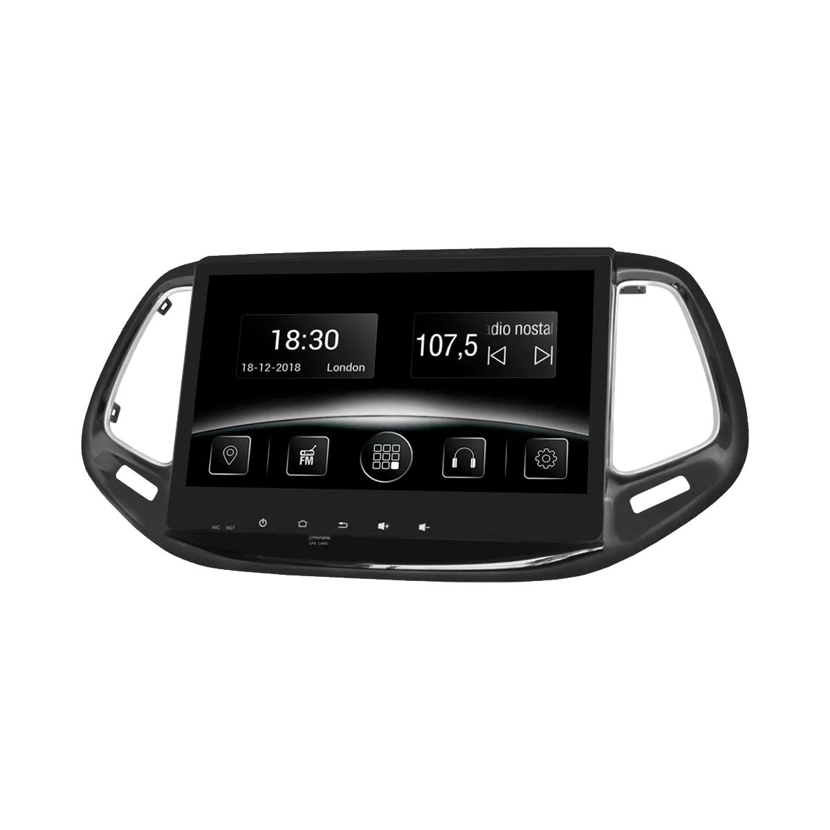 Gazer CM5510-XKN Мультимедійна автомобільна система для Jeep Commander (XKN) 2016-2017 Gazer CM5510-XKN Мультимедійна автомобільна система для Jeep Commander (XKN) 2016-2017