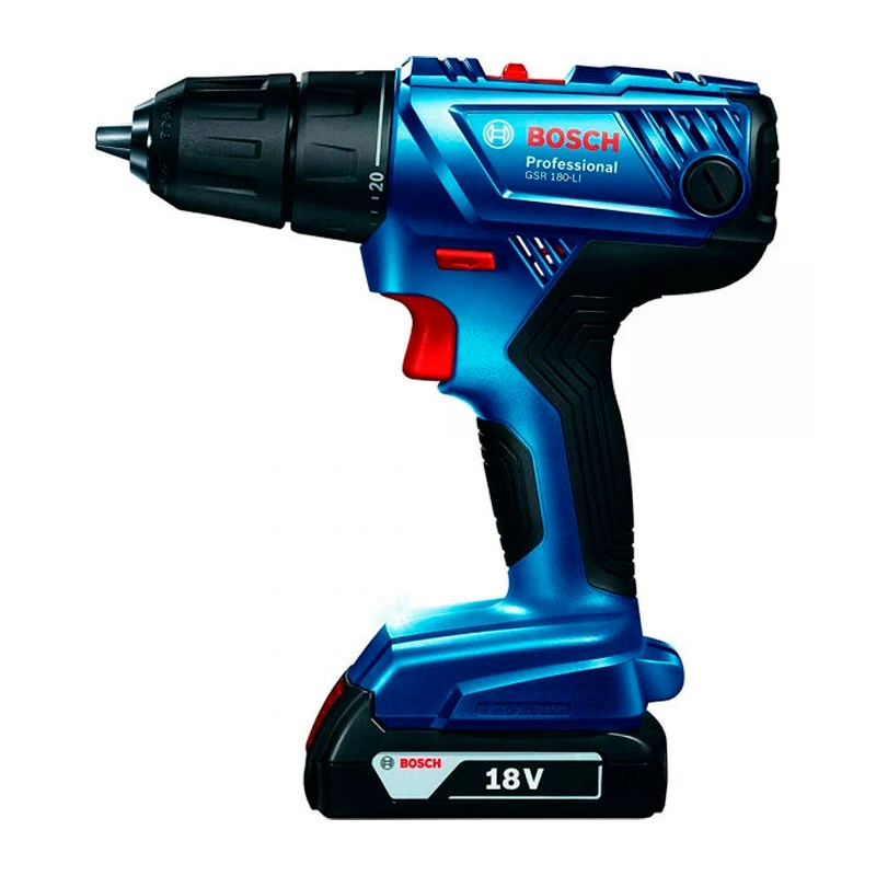 Шуруповерт-дрель Bosch GSR 180-LI 2x2 Ah (0.601.9F8.307) Шуруповерт-дрель Bosch GSR 180-LI 2x2 Ah (0.601.9F8.307)