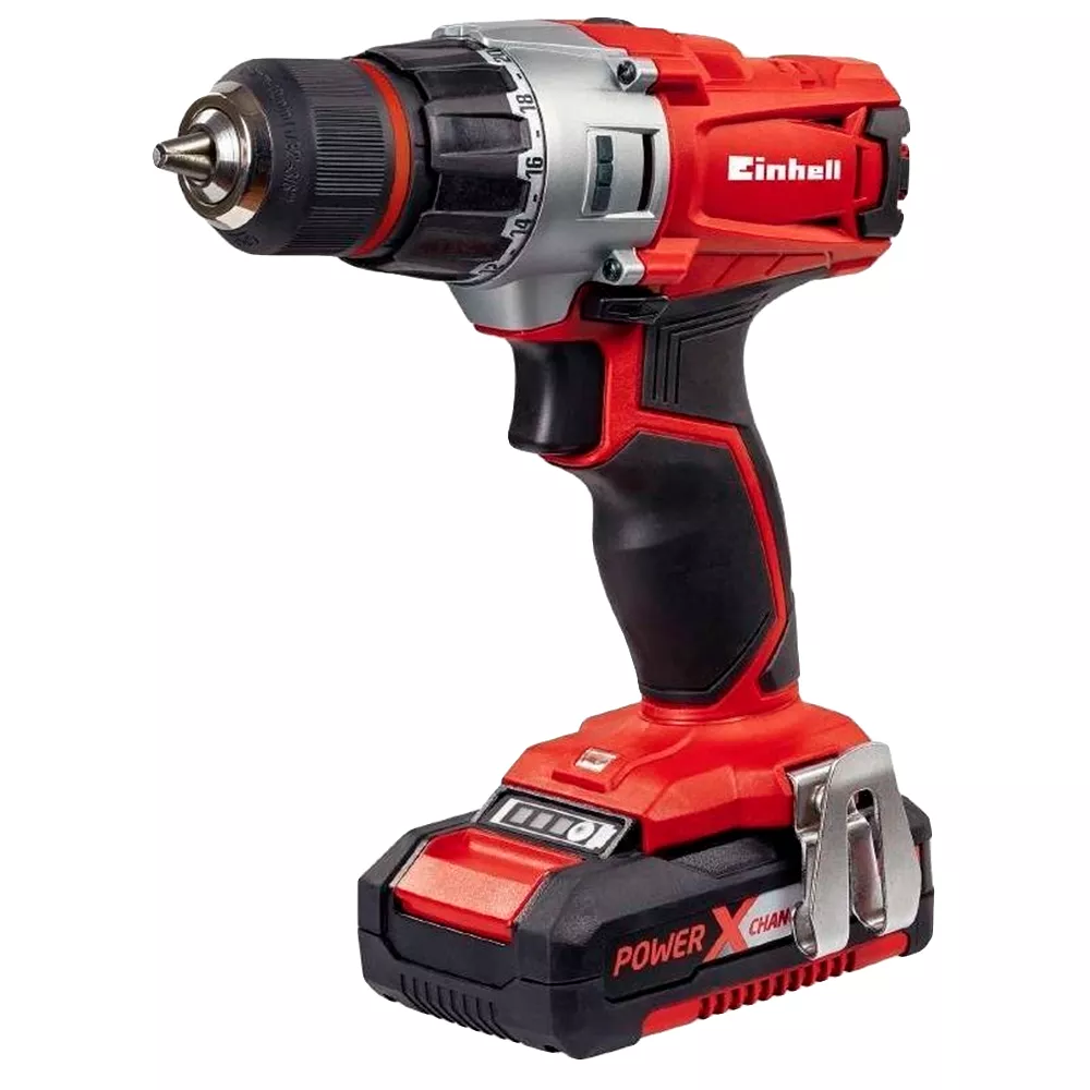 Шуруповерт-дрель Einhell X-Change TE-CD 18/2 Li Kit (4513830) Шуруповерт-дрель Einhell X-Change TE-CD 18/2 Li Kit (4513830)
