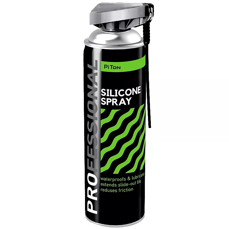 Силіконове мастило PITON Silicone spray Pro 500 мл (000018636)