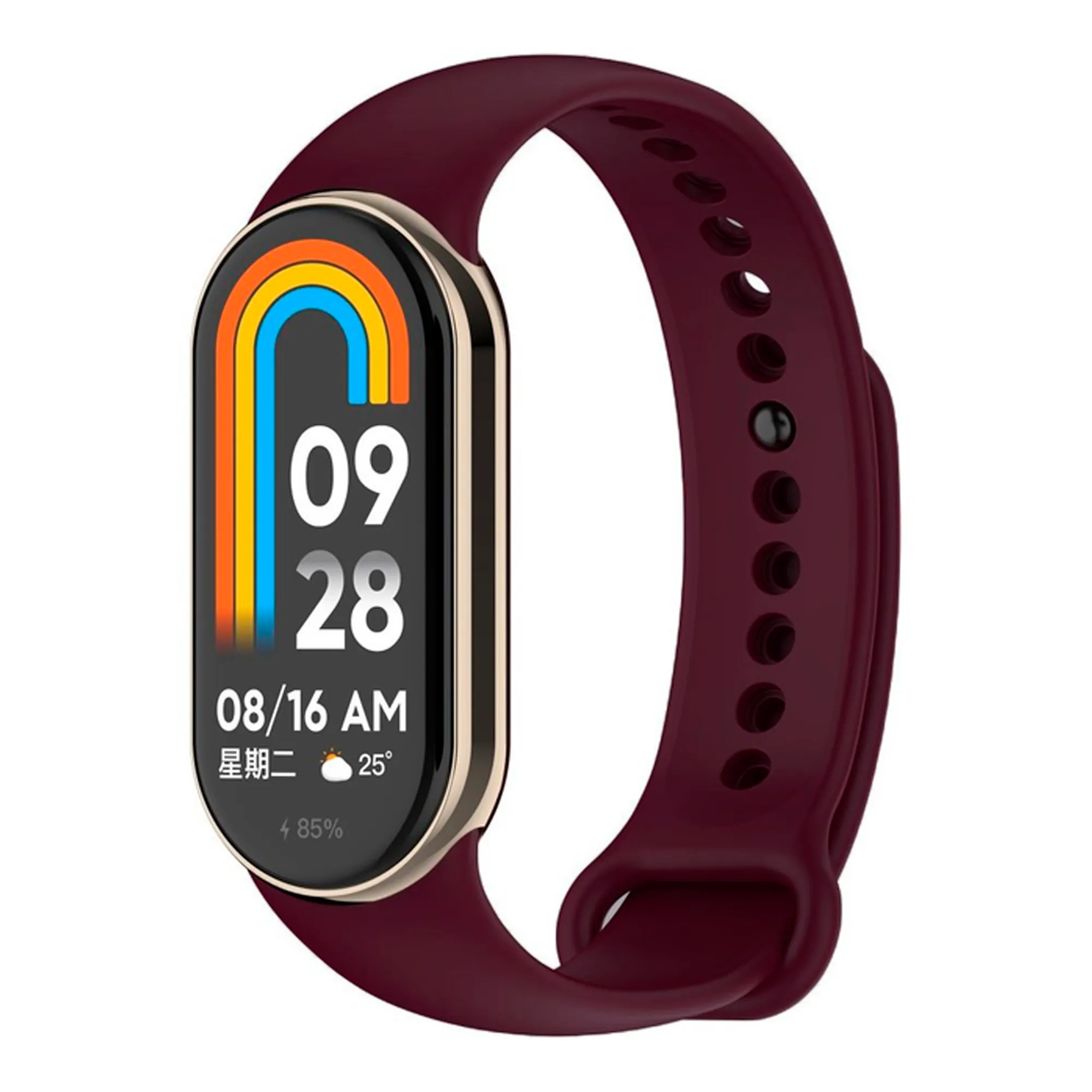 Ремешок BeCover для Xiaomi Mi Smart Band 8 Tyrian Purple (709412) Ремешок BeCover для Xiaomi Mi Smart Band 8 Tyrian Purple (709412)