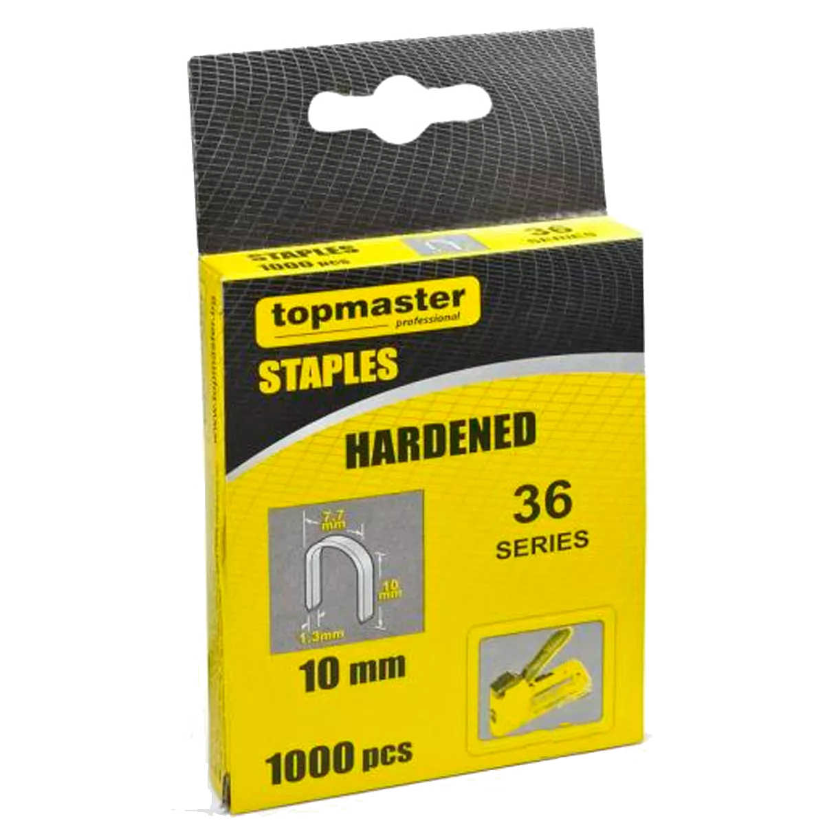 Скобы для ручного степлера Topmaster 10 мм тип 36 (L) 1000 шт. (511321)