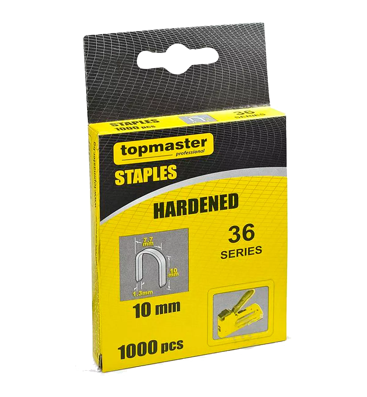Скоби для ручного степлера Topmaster 10 мм тип 36(L) 1000 шт. (511336)
