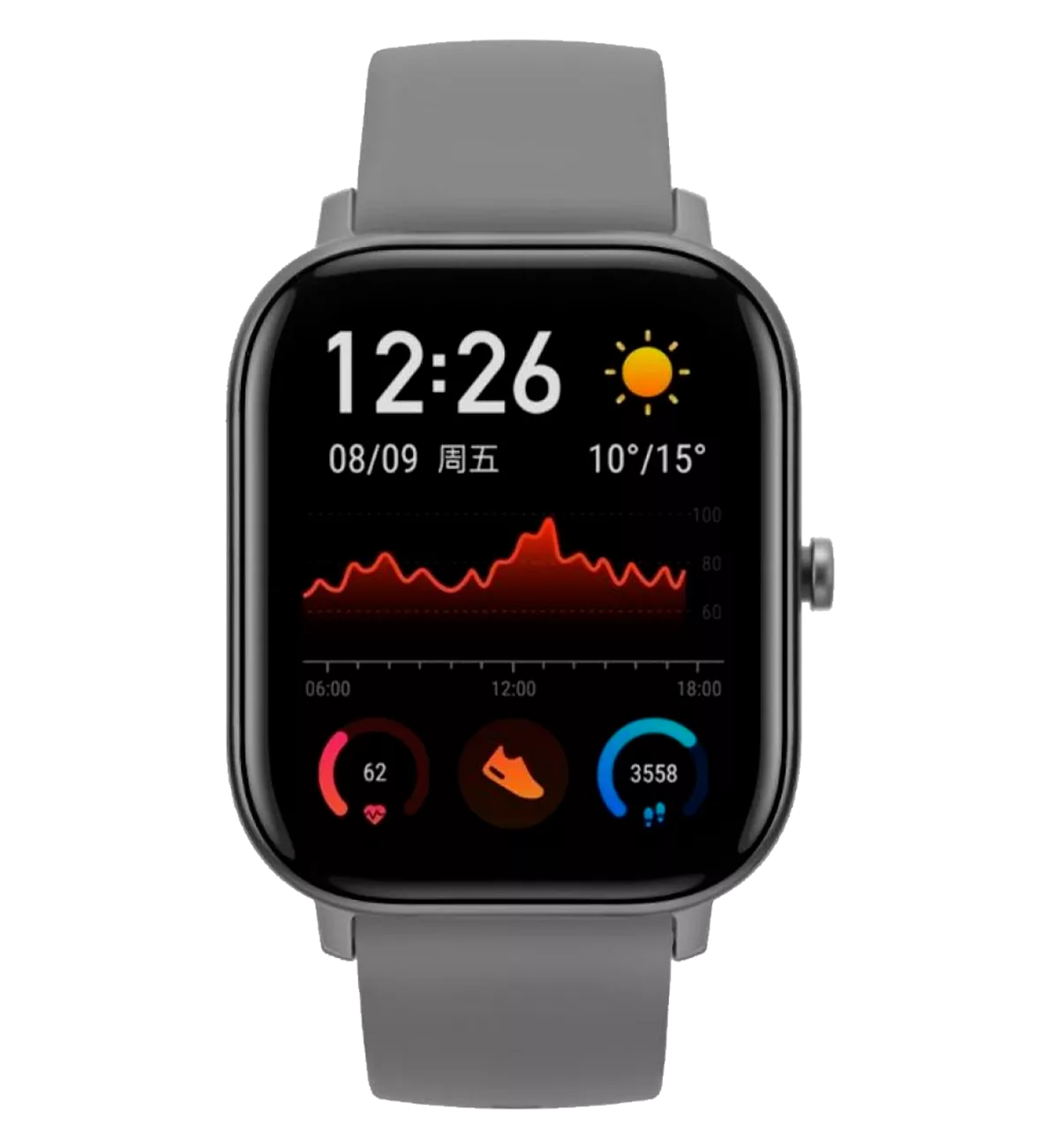 Смарт-часы Amazfit GTS Lava Gray (A1914LG)