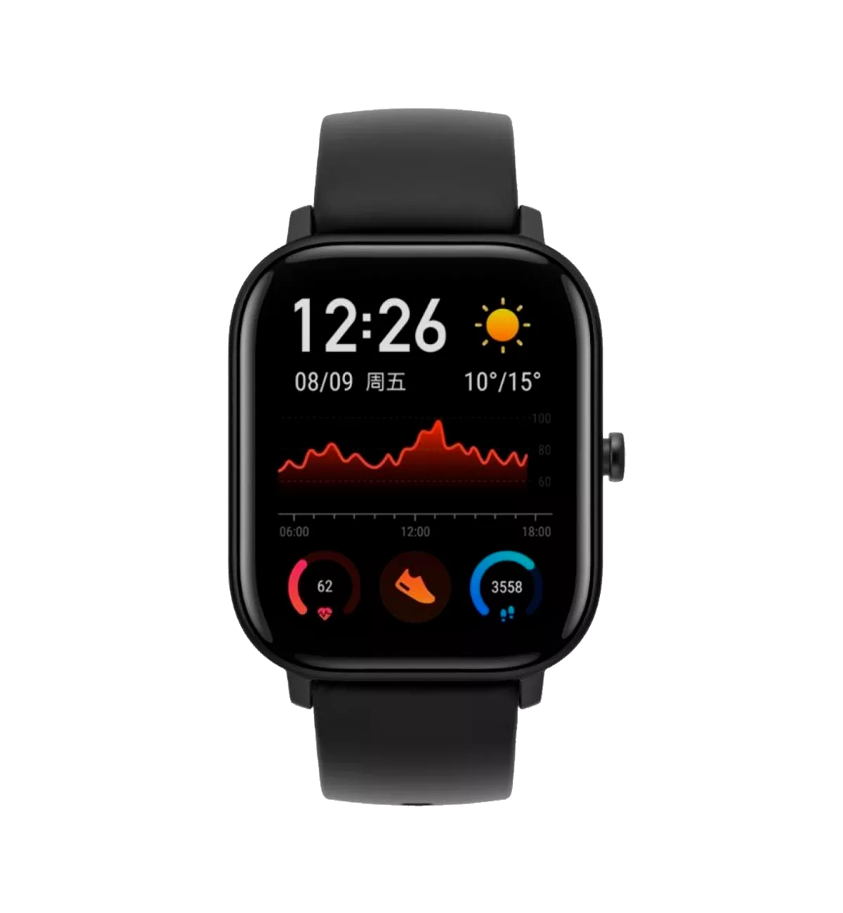 Смарт-часы Amazfit GTS Obsidian Black (A1914OB) Смарт-часы Amazfit GTS Obsidian Black (A1914OB)