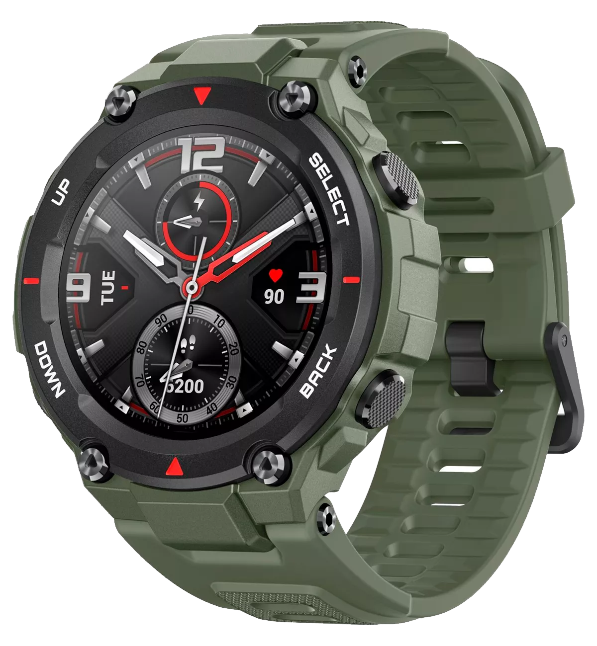 Смарт-часы Amazfit T-Rex Army Camo Green