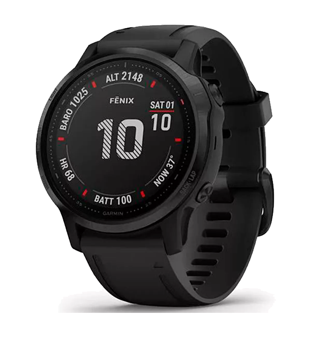 Смарт-часы Garmin Fenix 6S Black with Black Band (010-02159-14) Смарт-часы Garmin Fenix 6S Black with Black Band (010-02159-14)