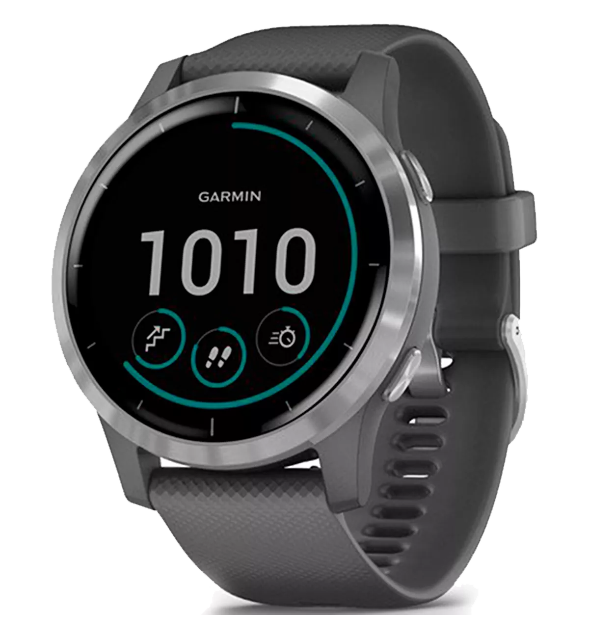 Смарт-годинник Garmin Vivoactive 4 Shadow Gray/Silver (010-02174-03)