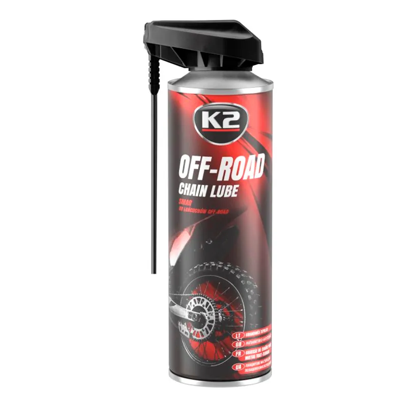 Змазка для ланцюгів K2 PRO OFF ROAD CHAIN LUBE 500 мл (W140)