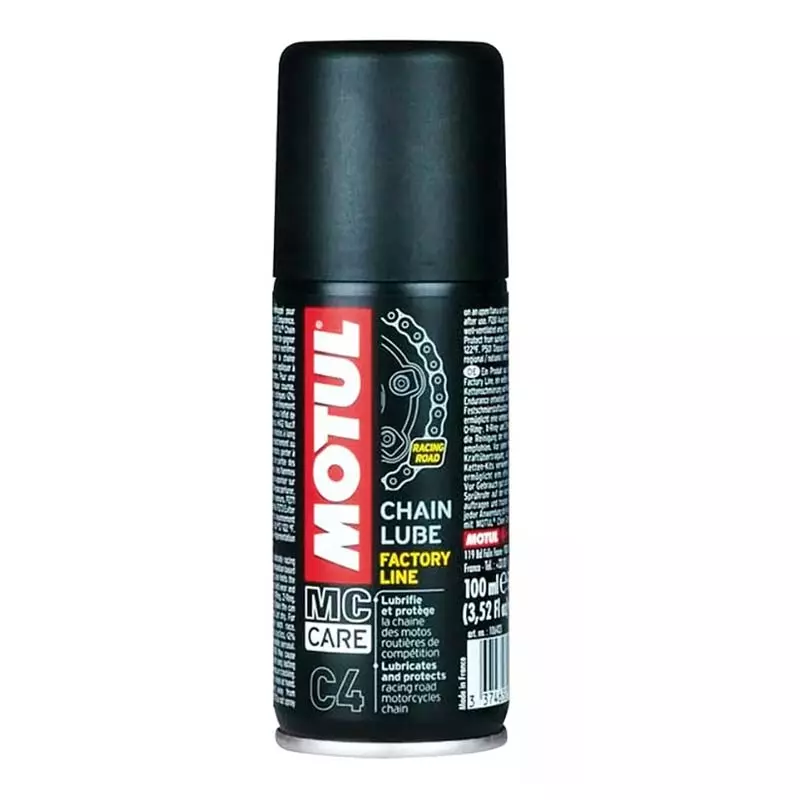 Мастило для ланцюга MOTUL C4 Chain Lube Factory Line 100мл (815650) Мастило для ланцюга MOTUL C4 Chain Lube Factory Line 100мл (815650)