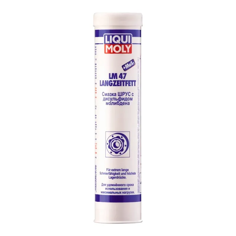 Смазка для ШРУС Liqui Moly LM 47 МоS2 Langzeitfett 0,4кг (3520) Смазка для ШРУС Liqui Moly LM 47 МоS2 Langzeitfett 0,4кг (3520)
