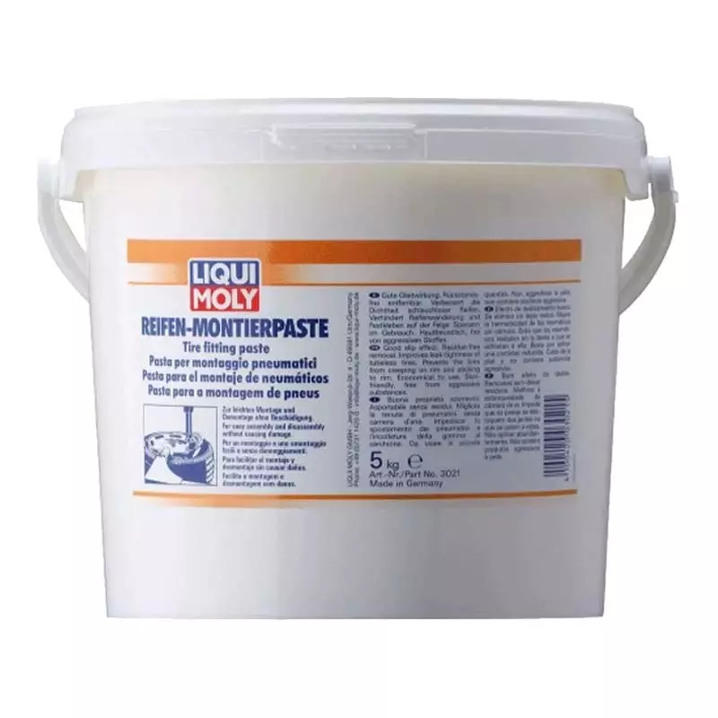 Смазка Liqui Moly Reifen-Montierpaste монтажная 5л (3021) Смазка Liqui Moly Reifen-Montierpaste монтажная 5л (3021)