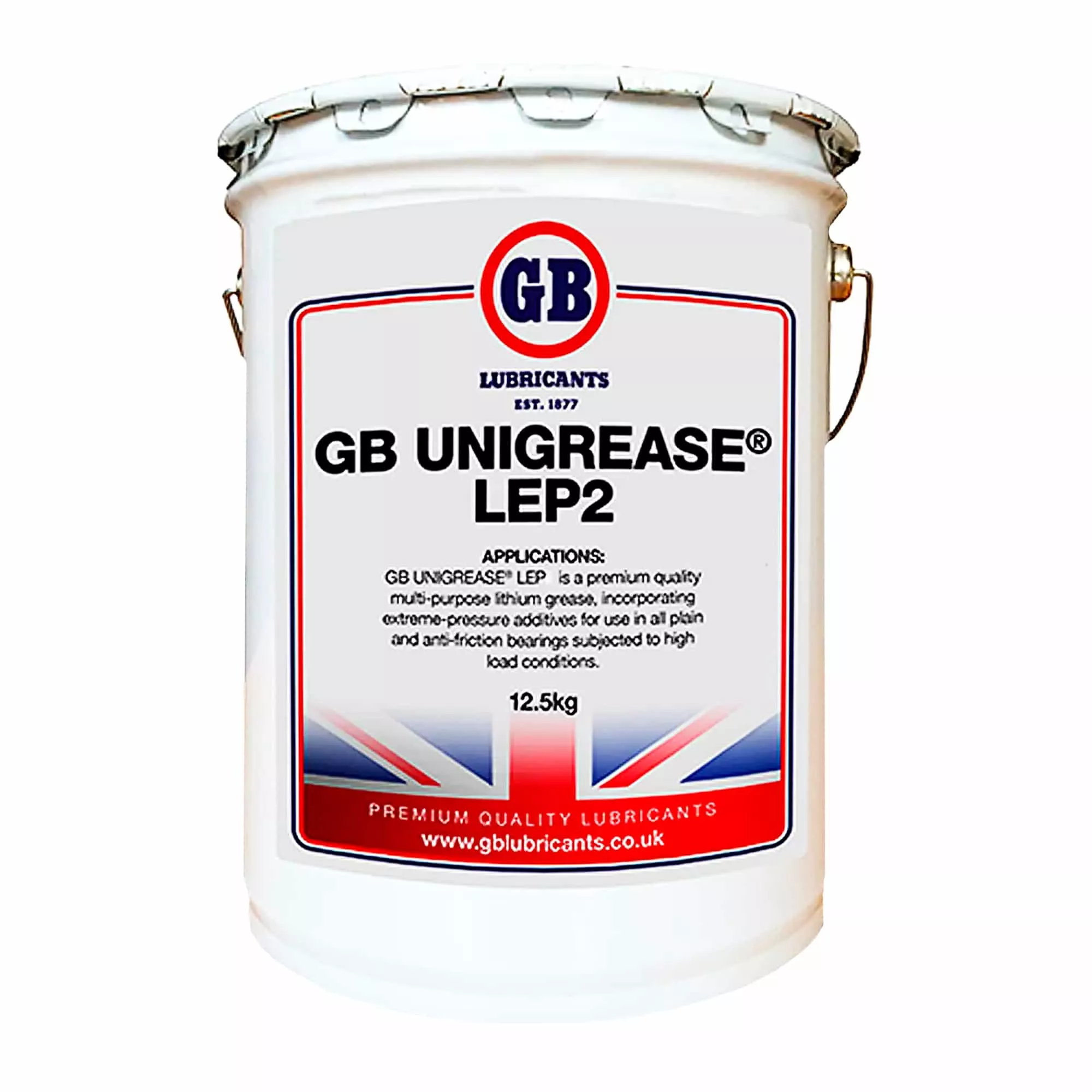 Смазка пластичная GB Lubricants UNIGREASE LEP2 12,5 кг (UNILEP2-12.5)